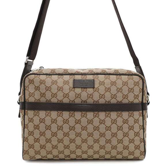 Gucci Handbags - GUCCI Brown Shoulder Bag